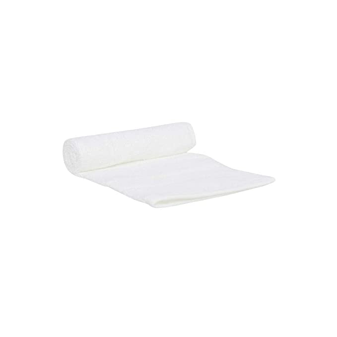 Ivy HomeStop Solid Textured Hand Towel (White)