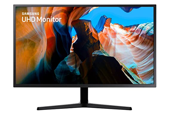 Samsung 32-inch (80.01cm) Flat UHD Monitor with 178 Degree Viewing Angle - LU32J590UQWXXL
