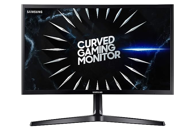 Samsung 24-inch (59.8 cm) LED 1920 x 1080 Pixels Curved Gaming Monitor- Full HD, AMD Free Sync, 144 Hz Refresh Rate- LC24RG50FQWXXL, Black