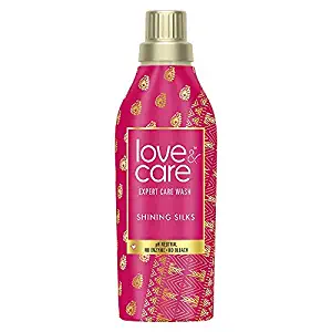 Love & Care Shining Silks Expert Care Wash Liquid Detergent, 500 ml