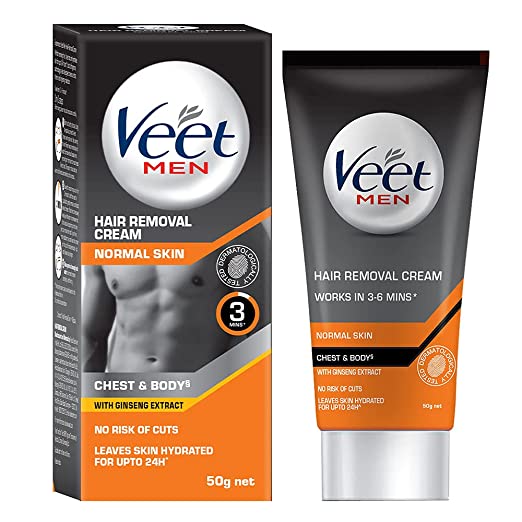 Veet Hair Removal Cream for Men, Normal Skin - 50g
