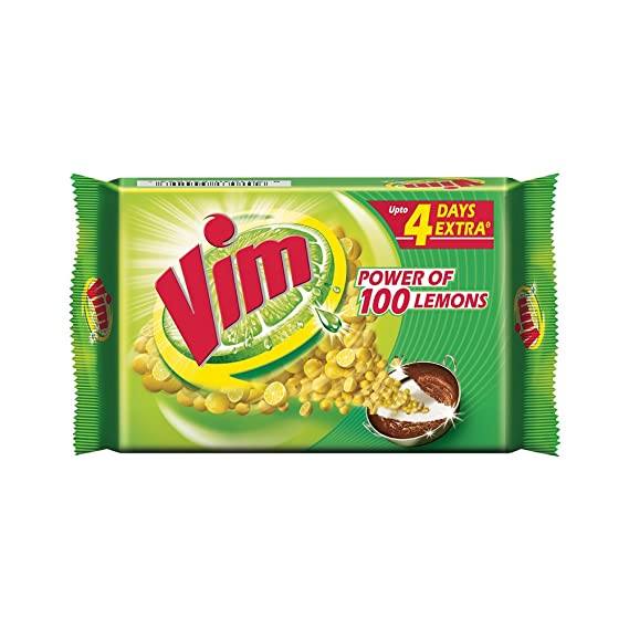 Vim Dishwash Bar - 600 g (Super Saver Pack 3 x 200g)