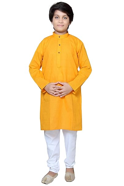 [Size: 7-8 Y] - Baba & Baby traditional ethnic wear cotton kurta pajama set for boys