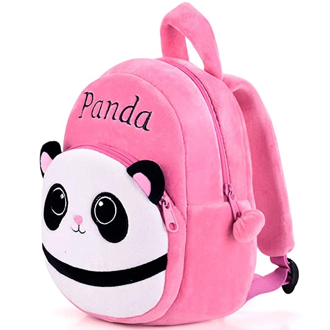 DZert Kids School Bag Soft Plush Backpacks Cartoon Boys Girls Baby (2-5 Years)