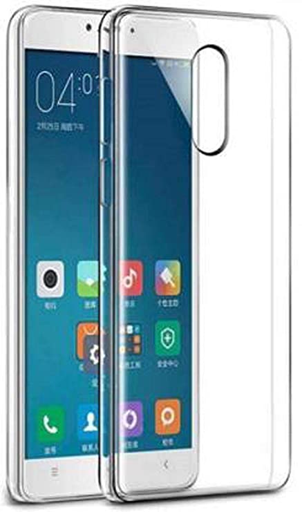 Amazon Brand - Solimo Back Cover Case for Mi Redmi Note 5 | Compatible for Mi Redmi Note 5 Back Cover Case | 360 Degree Protection | Soft and Flexible (TPU | Transparent)