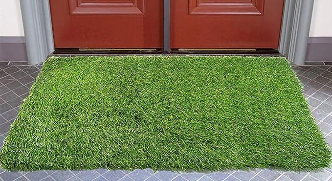 Kuber Industries 35mm Artificial Grass Mat for Balcony Or Doormat, Artificial Grass. Size - 60 X 90 Cms - CTKTC22540