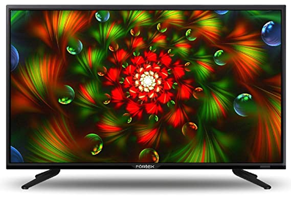 Fortex 60 cm (24 inches) HD Ready LED TV FX24VRI01 (Black) (2019 Model)