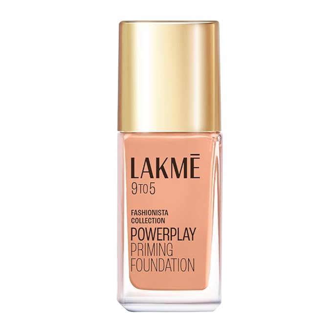 [Apply Coupon] - Lakme 9 To 5 Primer + Matte Perfect Cover Liquid Foundation, Full Coverage, Has A Built-In Primer For Poreless, Long Lasting MakeUp, Cool Ivory, 25ml