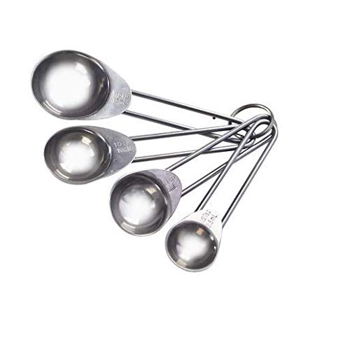 Dynore Stainless Steel Set of 4 Wire Handle Spoons