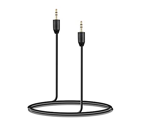 Zebronics Zeb-ASC100 Aux Cable with 3.5mm Cable(Black)