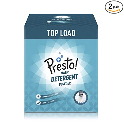 Amazon Brand - Presto! Matic Top Load Detergent Powder - 3 kg