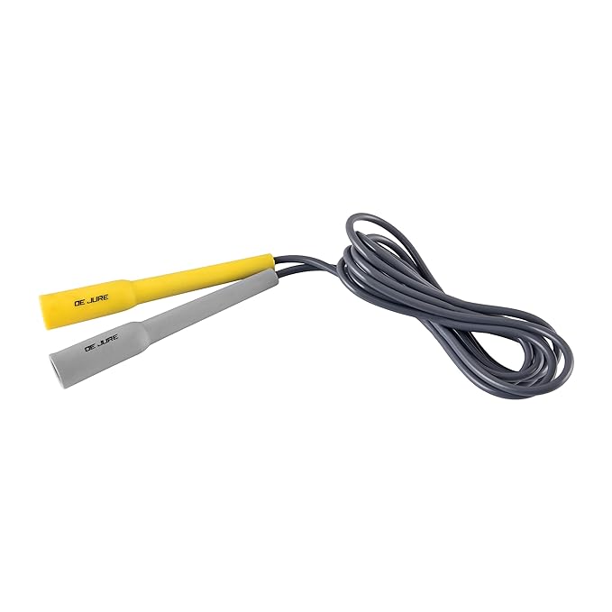 DE JURE FITNESS Adjustable Slim Shape Weight Loss Ball Pencil Speed Skipping Rope (A-8)