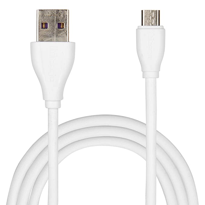Hitage Quick Charge & Data Sync USB Cable for All Android Devices Which Have Micro USB Port (1.2 Mter White)