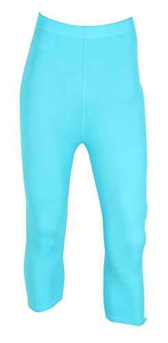 [Size: S] - Lycot Fluid Fashion Ladies 3/4 Tight Plain for All Fitness Activities