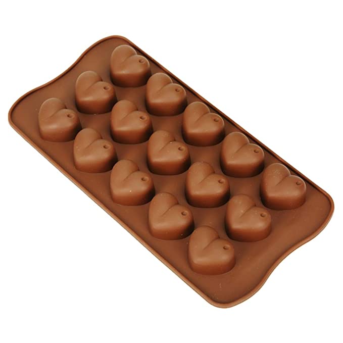 Clazkit - YH-039 Silicone Heart SChocolate Mould