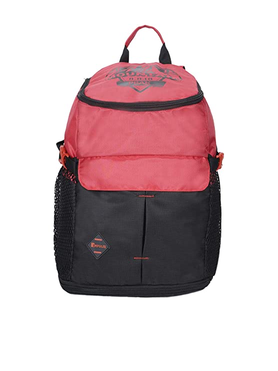 Impulse 40.6 cms Pink School Backpack (Backpack Mountains Peak Pink)