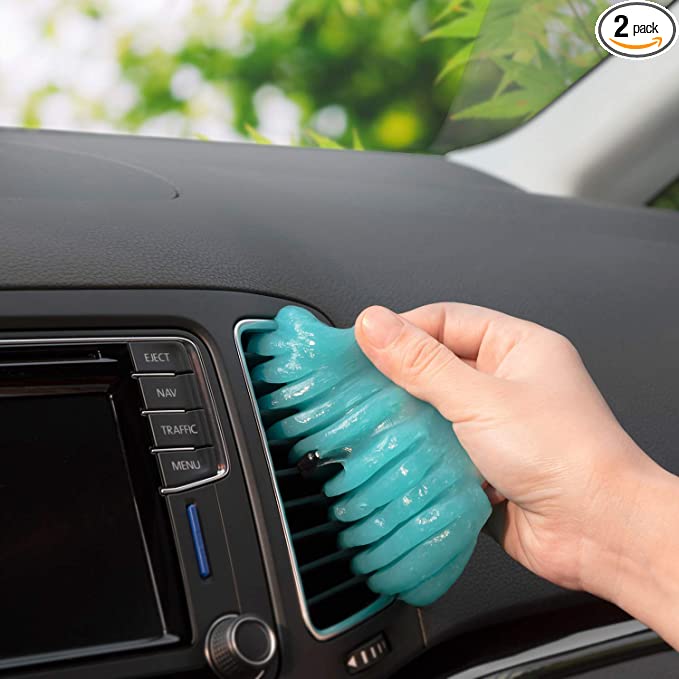 CarEmpire Cleaning Gel for Car Air Vent Interior Detail Removal Detailing (160 GMS Container & Multi Color)