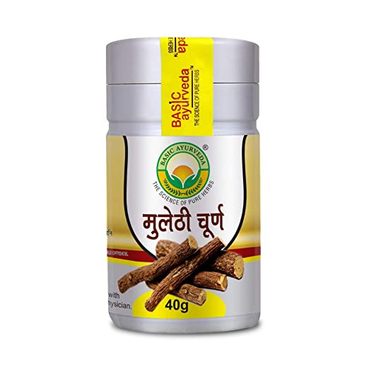 Basic Ayurveda Mulethi Churna (40 Gram)