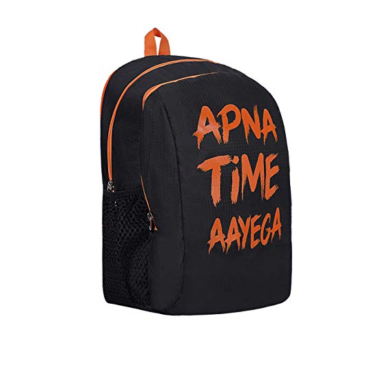 Impulse 30 Ltrs Black School Backpack (Apna Time Aayega 30 L Black)