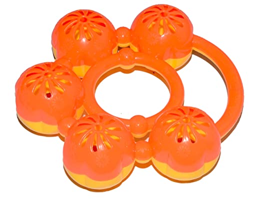 Crackles Colourful Rattles for Little Babies/Kids/Toddlers/Newborns (Multicolor)