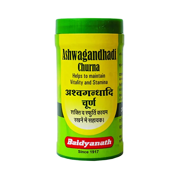 Baidyanath Ashwagandhadi Churna I Enhances Stamina I Stress Relief I 100 gms