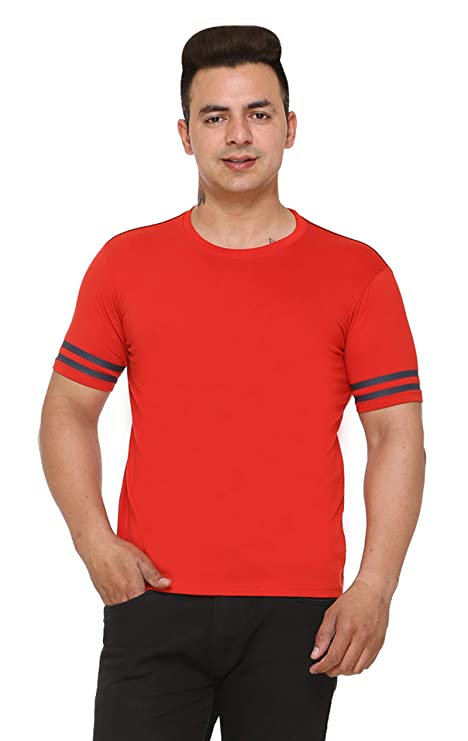 SHAUN Men's Solid T-Shirt