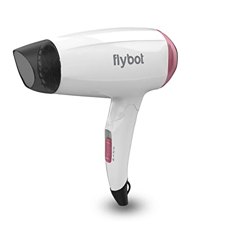 1600W Foldable Hair Dryer With 3 Speed and Heat Settings