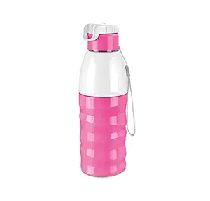 MILTON Kool Fusion 1100 Water Bottle, 900 ml, Cherry Pink