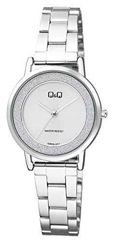 Q&Q Analog Grey Dial Women's Watch-QB99J207Y