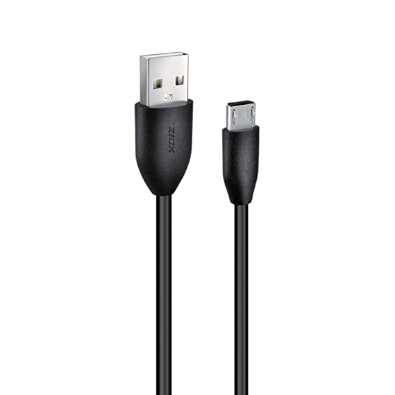 Ziox Fast Charging Data Cable Konnect - Black