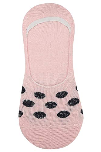 LIFE by Shoppers Stop Womens Printed No Show Socks (Assorted_Free Size)