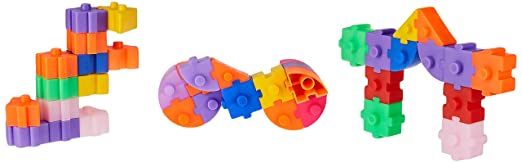 Amazon Brand - Jam & Honey Shape and Pattern Block Set