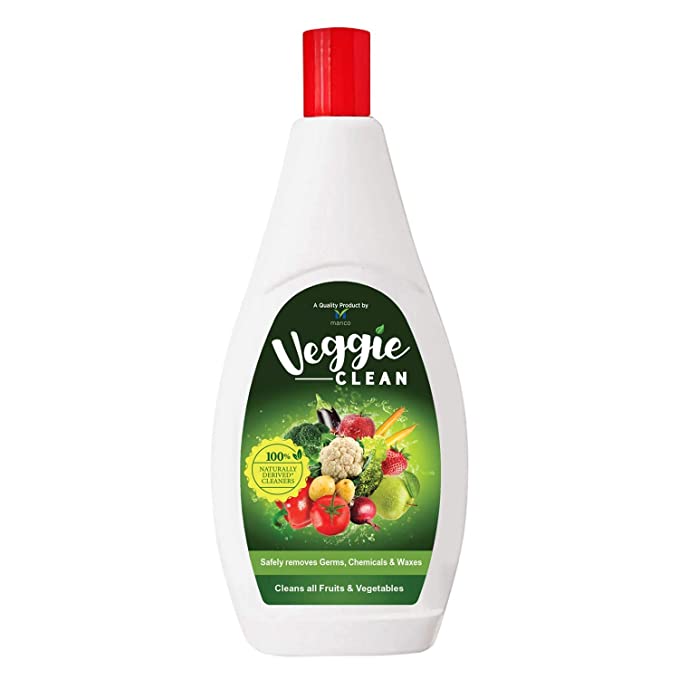 Veggie Clean 200 ml,100% Safe, Scientific & Natural Vegetable & Fruit Wash Liquid | Removes 99.9% Germs, Pesticides & Waxes | No harmful Preservatives, Sulphates, Soap or Alcohol