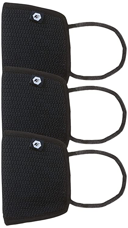 Fort Collins Unisex Cotton Face Mask (Pack of 3) (107_Navy_One Size)