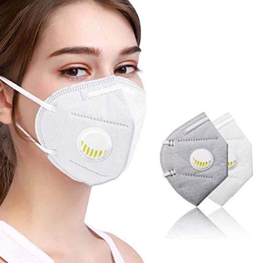 eCraftIndia KN95 Reusable Anti Pollution/Bacterial Face Mask with Respirator Valve