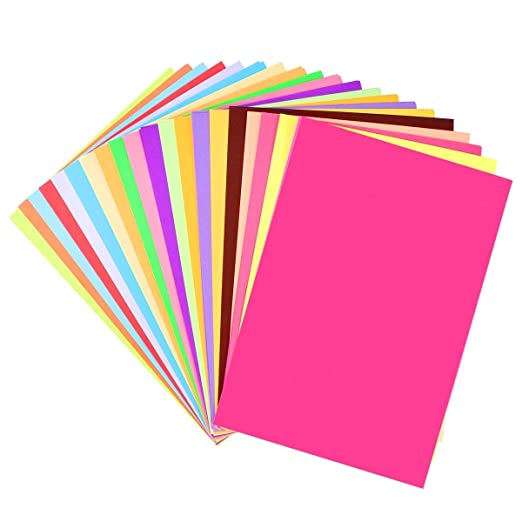 DSR A4 Color Paper (20 Sheets)(180-240 GSM) (150 GSM)