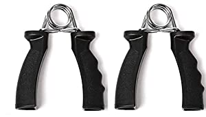 FitBox Sports Intruder Hand Grips, Set of 2 (Black)