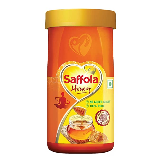 Saffola Honey Active, Made with Sundarban Forest Honey, 100% Pure Honey, No sugar adulteration, Natural Immunity booster, 1kg