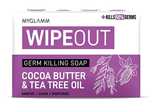 MyGlamm Wipeout Germ Killing Soap, 75 g - Antifungal, Paraben & Cruelty Free