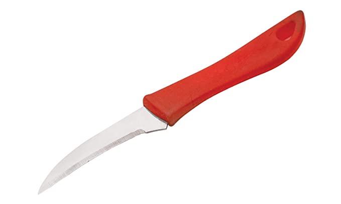 Ritu Stainless Steel Paring Knife Vegetable & Fruit Cutting Straight Blade Knife for Professional and House Use, J-217