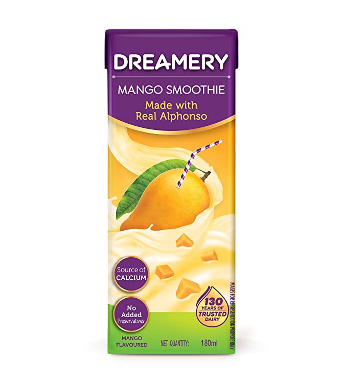 DREAMERY Mango Smoothie, 180 ml