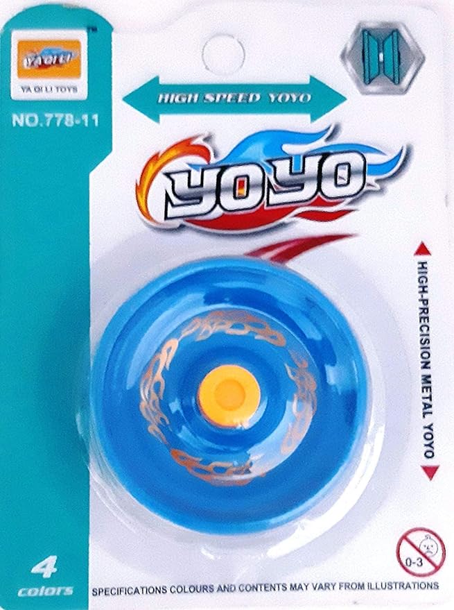 ToysBuddy Fine Quality High Gloss High Speed Metal Yoyo Toys for Kids Spinner Toy (Color and Character May Vary)- Avengers Toys Superhero Edition