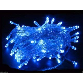 A & Y - Brand Still LED String Light for Diwali Christmas Home Decoration, 10meter 35 Foot (Blue)