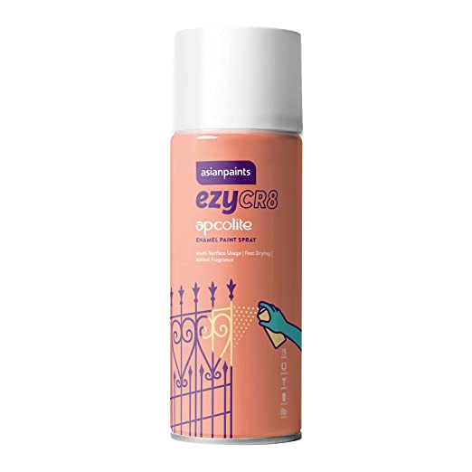 Asian Paints Spray Paint , White Gloss Finish 200ml