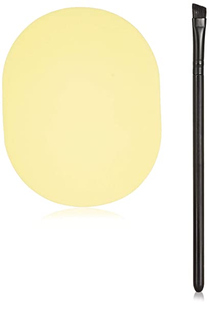 Amazon Brand - Solimo Cleaning/Cleansing Sponge + Eye Brow Grower Brush Combo