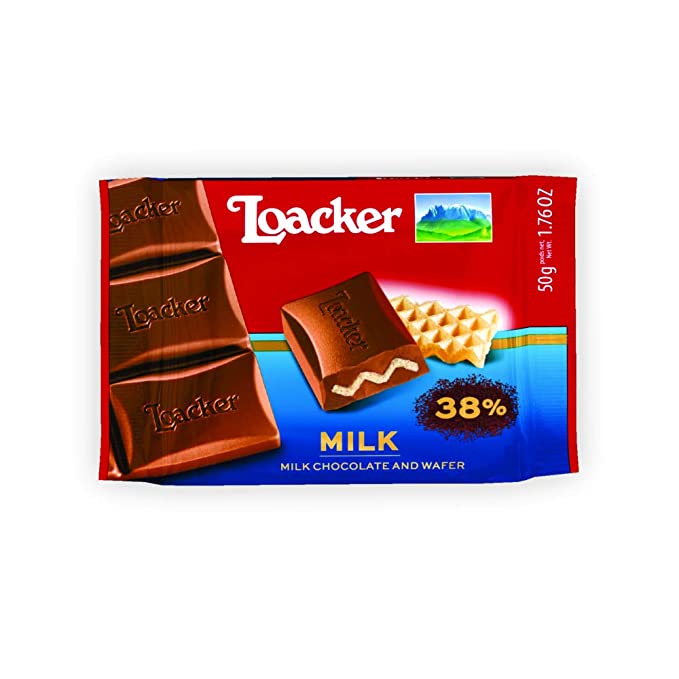 Loacker Chocolate Classic Milk 50g - Italy