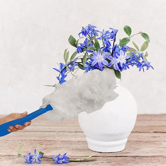 Kleeno by Cello Disposable Duster, White (5 refill & 1 Handle)