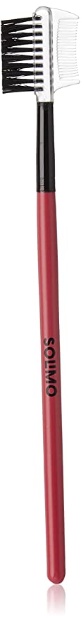 Amazon Brand - Solimo Eye Groomer Brush, Pink