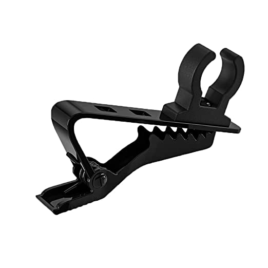 MAONO AU-CL01 Durable Metal Clip for Lavalier Lapel Microphones, 1 Pack - Black