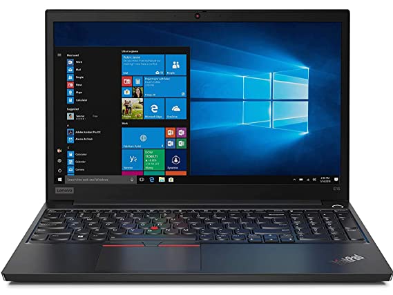 Lenovo ThinkPad E15 Intel Core i5 10th Gen 15.6-inch Full HD IPS Thin and Light Laptop (8GB RAM/ 1TB HDD + 128GB SSD/ Windows 10 Home/ Microsoft Office Home & Student 2019 / Black/ 1.9 kg), 20RDS18B00